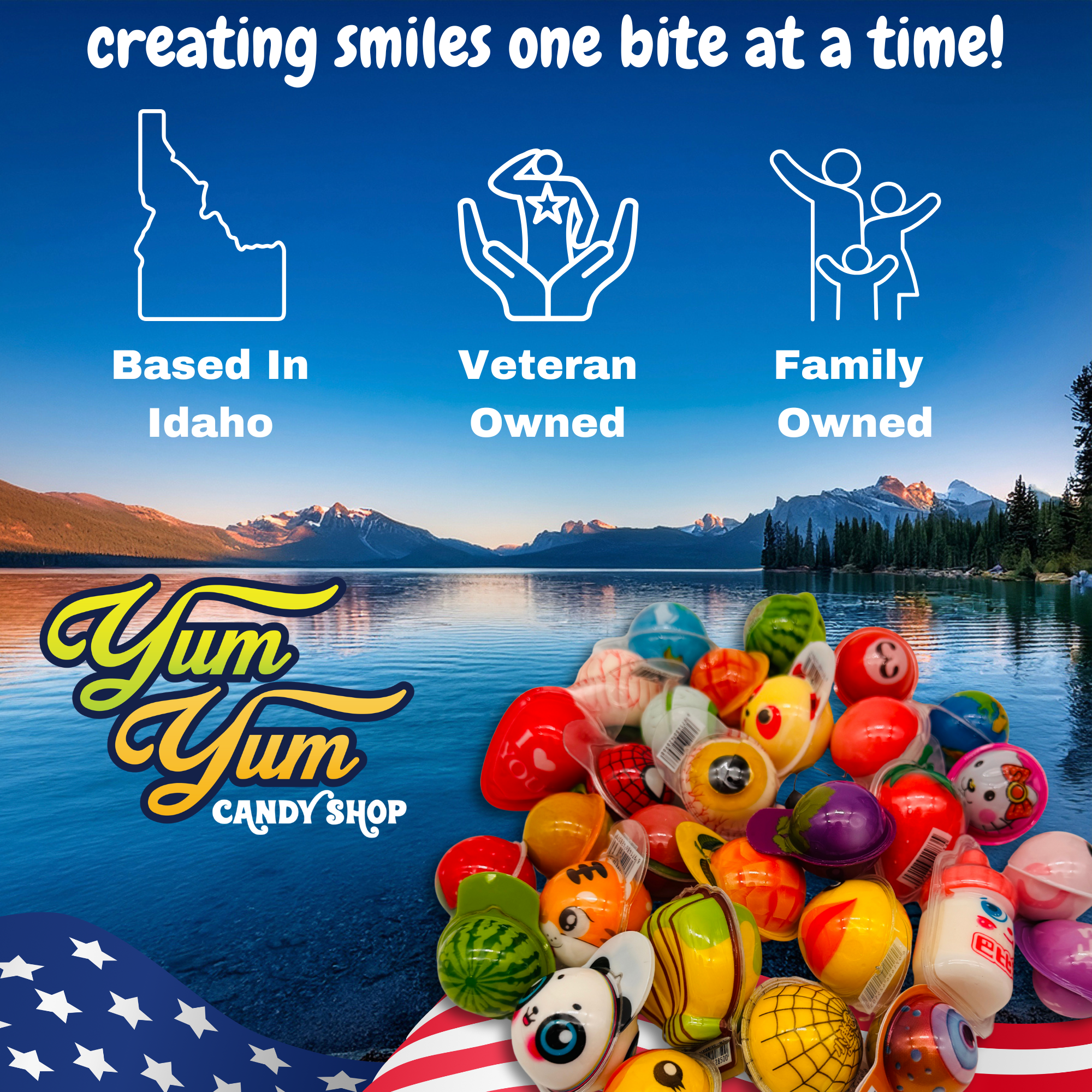 Squishy Gummy Party Mix – Juice-Filled Fun Shapes & Flavors | Yum Yum Candy Shop